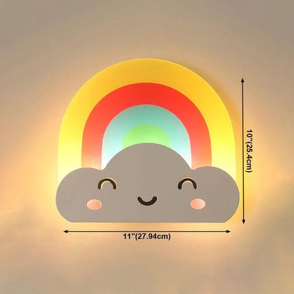 Rainbow Cloud Kids Night Lamp