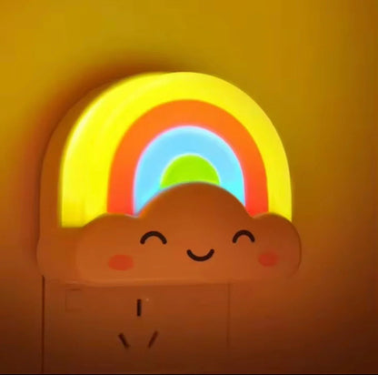 Rainbow Cloud Kids Night Lamp