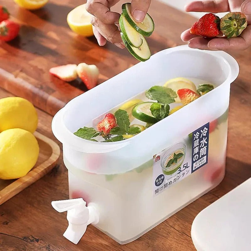 Fridge Beverage Dispenser with Tap