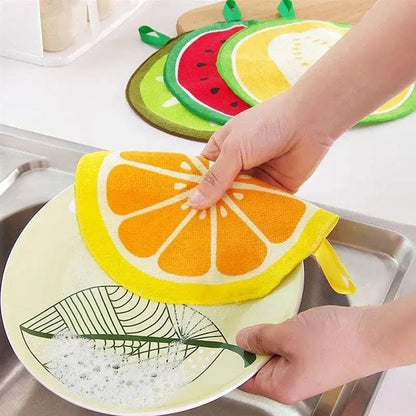 Set Of 4 Fruity Kitchen Cloth - My Store
