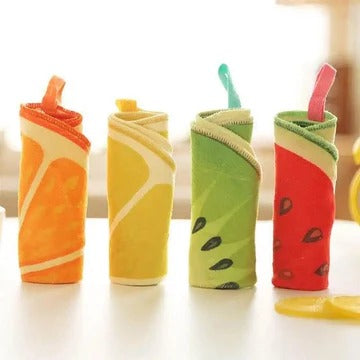 Set Of 4 Fruity Kitchen Cloth - My Store