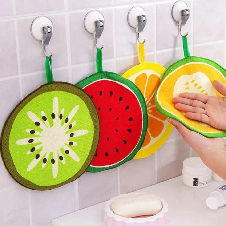 Set Of 4 Fruity Kitchen Cloth - My Store