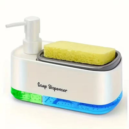 Multi-Functional Soap Dispenser with Built-in Sponge Holder - My Store