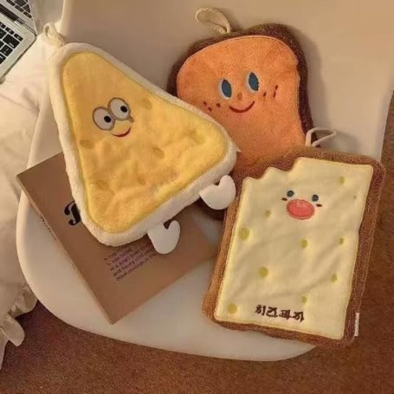 2 Pc Cute Cartoon Character Hanging Towel - My Store