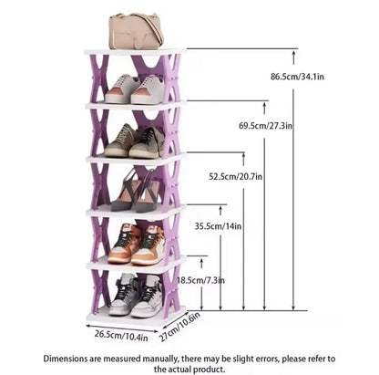 Multi Layer Foldable Storage Rack