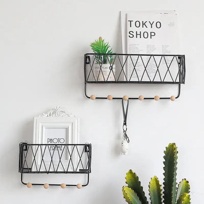 Criss Cross Wall Shelf  (Box Packing)