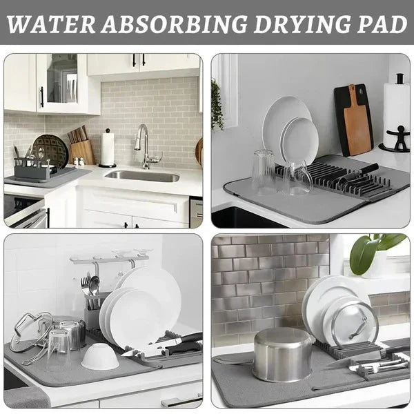 Multipurpose Drain Mat With Plastic Stand - My Store