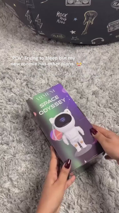 Astronaut Galaxy Projector Lamp with Bluetooth Speaker & Remote Control