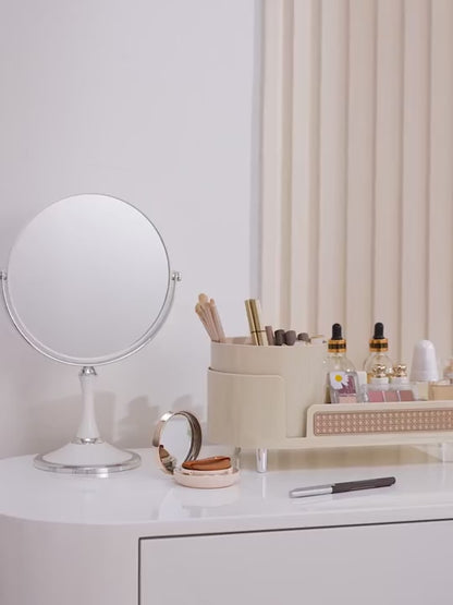 Desktop Vanity Storage Holder for Brushes, Skincare & Beauty Essentials