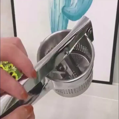 Stainless Steel Heavy-Duty Potato Ricer & Fruit Press