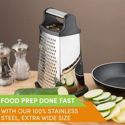 Spring Chef Professional Box Grater (4-Sided) - My Store
