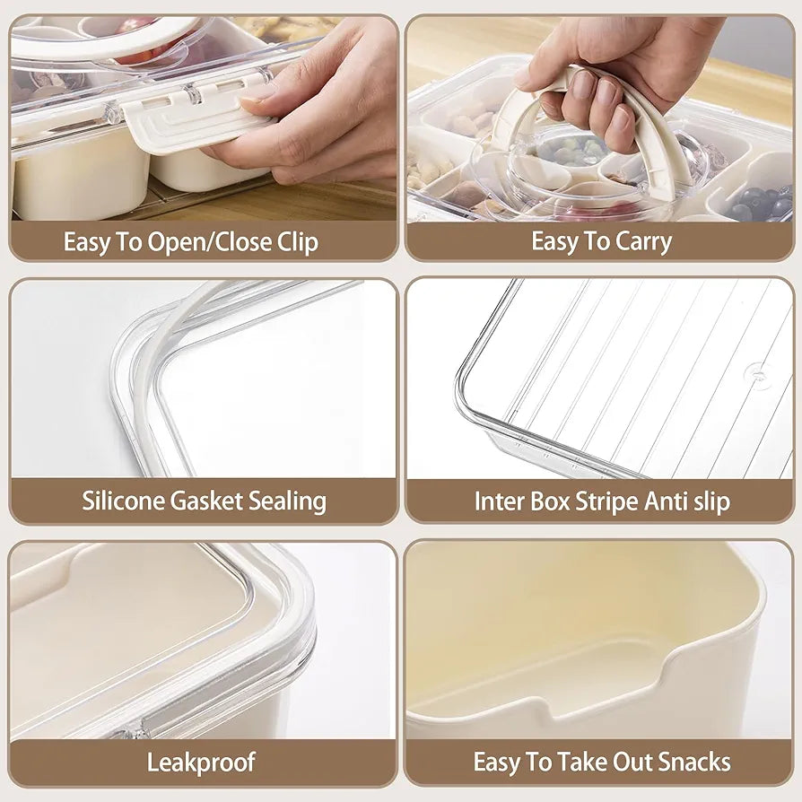 Multi-Purpose Airtight Organizer & Spice Box