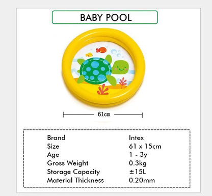 Intex 2-Foot Inflatable Baby Pool – Animal Print Collection