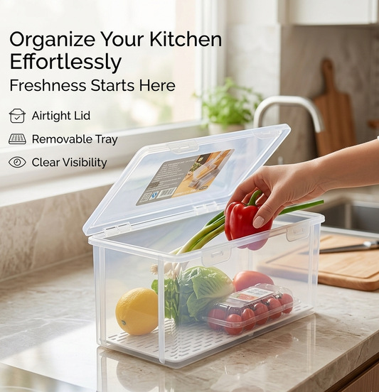 Premium Clear Bread & Bakery Storage Box