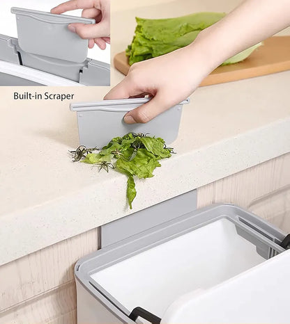 Wall-Mounted Hanging 9L Kitchen & Bathroom Bin - My Store