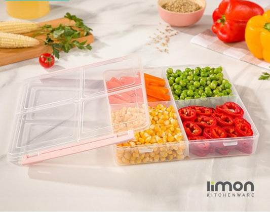 Limon 4 Section Tray 250 Gram x 4 Partition - My Store