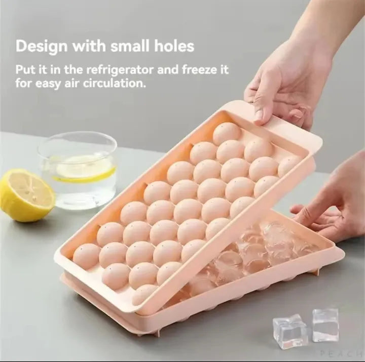 32-Grid Spherical Ice Ball Maker with Lid - My Store