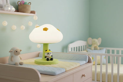 PoPo Panda Soft Silicone Bedside Lamp