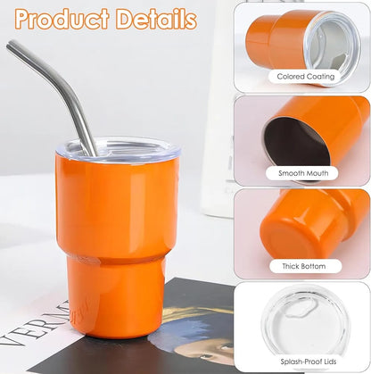 Mini Sublimation Espresso Tumbler – 3oz Stainless Steel Cup - My Store