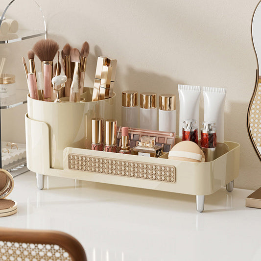 Desktop Vanity Storage Holder for Brushes, Skincare & Beauty Essentials