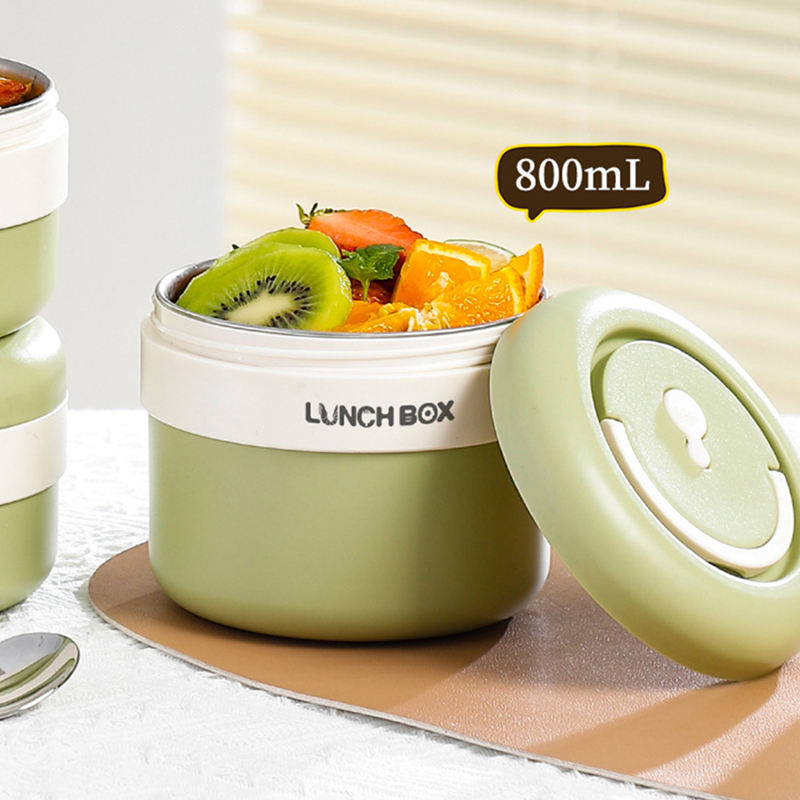 Thermal Insulated Stackable Lunch Box Set - My Store