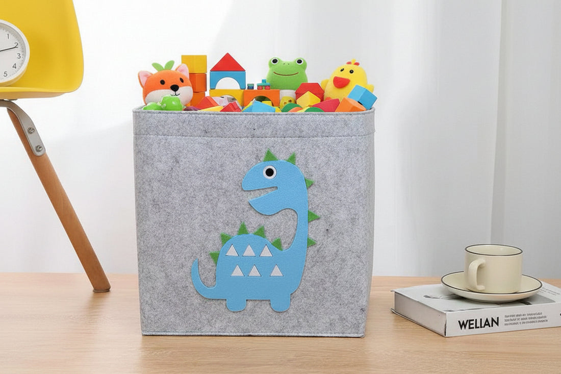 Foldable Felt Storage Box Kids Organizer Basket - My Store