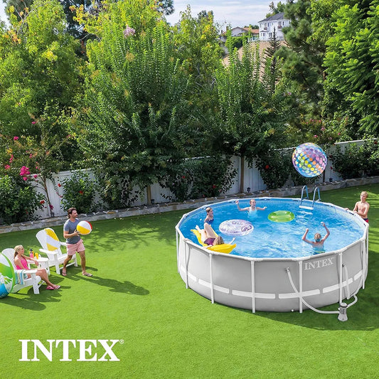 Intex Prism Frame™ Round Above Ground Pool Set