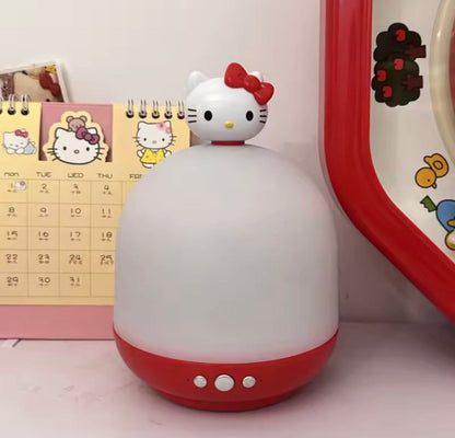 3D Cute Character Ambient Night Light & Galaxy Projector Lamp