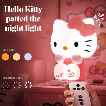 Hello Kitty “Patted” Silicone Night Light Lamp - My Store