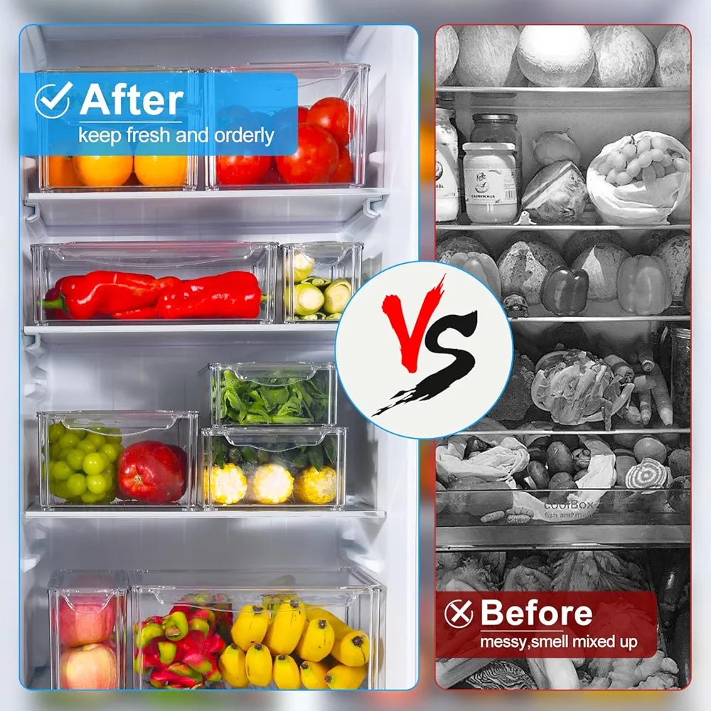 DeerBox Fridge Box – Premium Stackable Fresh-Keeping Storage Containers - My Store