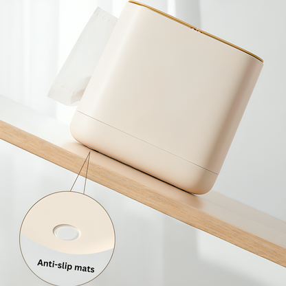 Ecoco 2-in-1 Tissue Holder with Mini Trash Bin - My Store