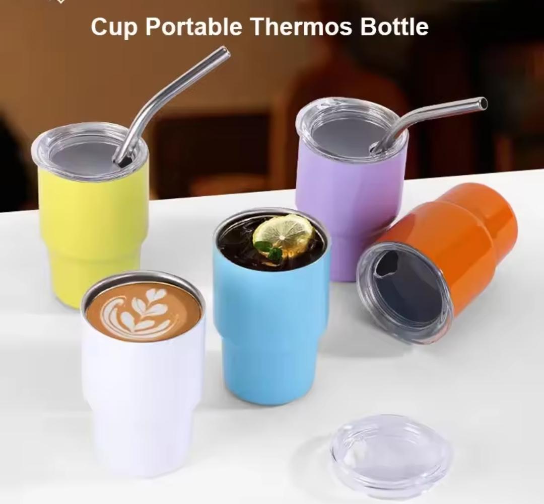 Mini Sublimation Espresso Tumbler – 3oz Stainless Steel Cup - My Store