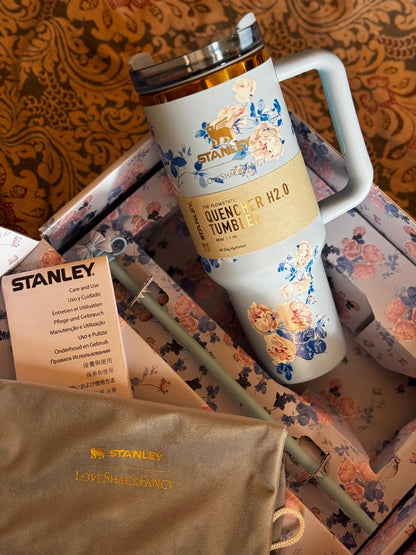 Stanley x LoveShackFancy Quencher H2.0 FlowState™ Tumbler – 40oz (Limited Edition) - My Store