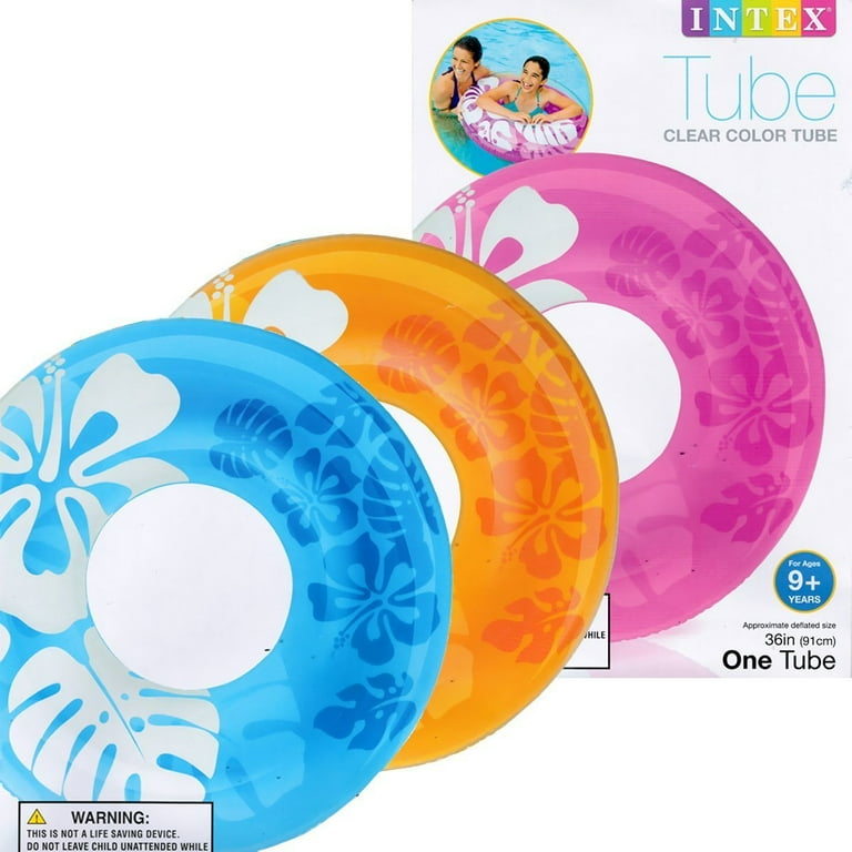 Intex Inflatable Clear Color Tropical Hibiscus Swim Tube (36" / 91cm)
Regular priceRs.2,199.00