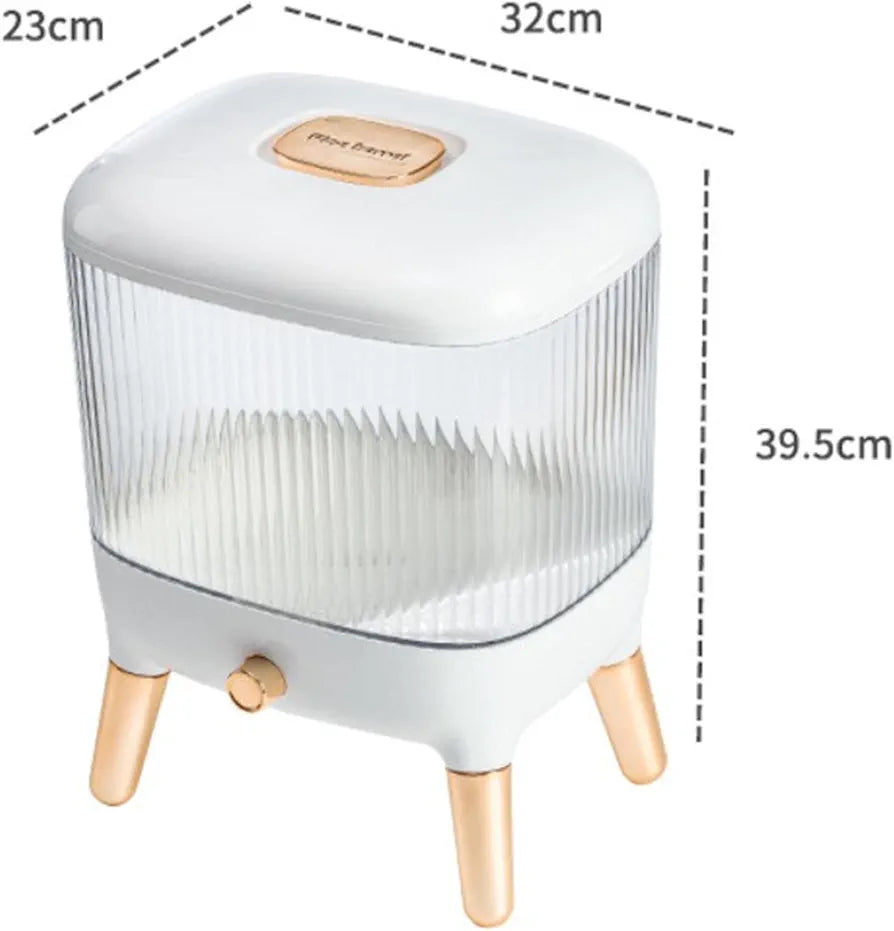 10kg Elegant Rice Dispenser with Lid