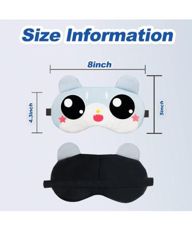 Cute Cartoon 2-in-1 Sleep Mask (Hot & Cold Compress)