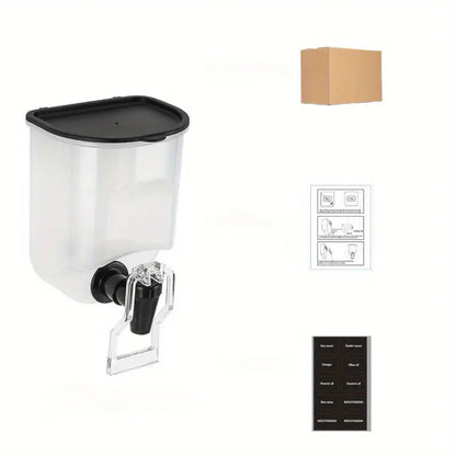 ClearView Wall-Mounted Dispenser for Kitchen & Bathroom 800ML - My Store