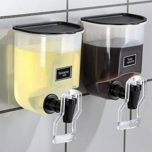 ClearView Wall-Mounted Dispenser for Kitchen & Bathroom 800ML - My Store