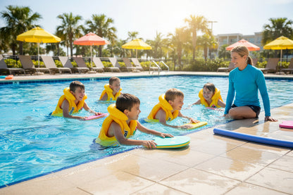 INTEX Pool School Deluxe Swim Vest (Step 2) – Inflatable Kids Swim Training Vest