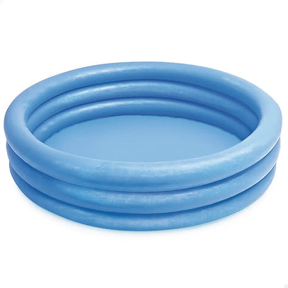 Intex Crystal Blue 3-Ring Inflatable Kids Pool (45" x 10")