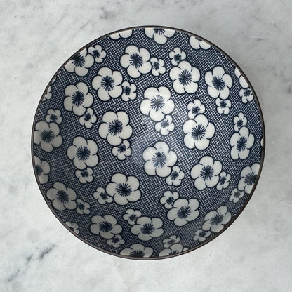 6-Piece Blue & White Ceramic Bowl Set - My Store