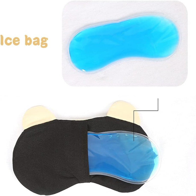 Cute Cartoon 2-in-1 Sleep Mask (Hot & Cold Compress)