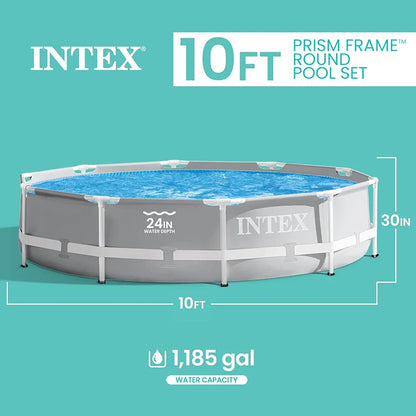 Intex Prism Frame™ Round Above Ground Pool Set
