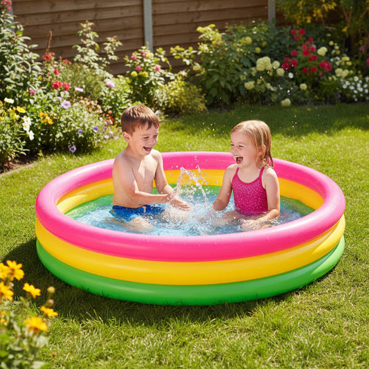 Intex Sunset Glow Inflatable Kids Pool (58" x 13")