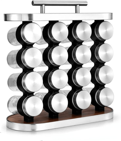Premium Vertical Spice Rack Organizer (12-Jar / 16-Jar Set) - My Store