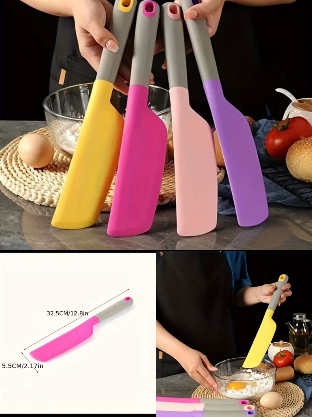 Extra-Large Silicone Spatula – Heavy Duty Kitchen Essential - My Store