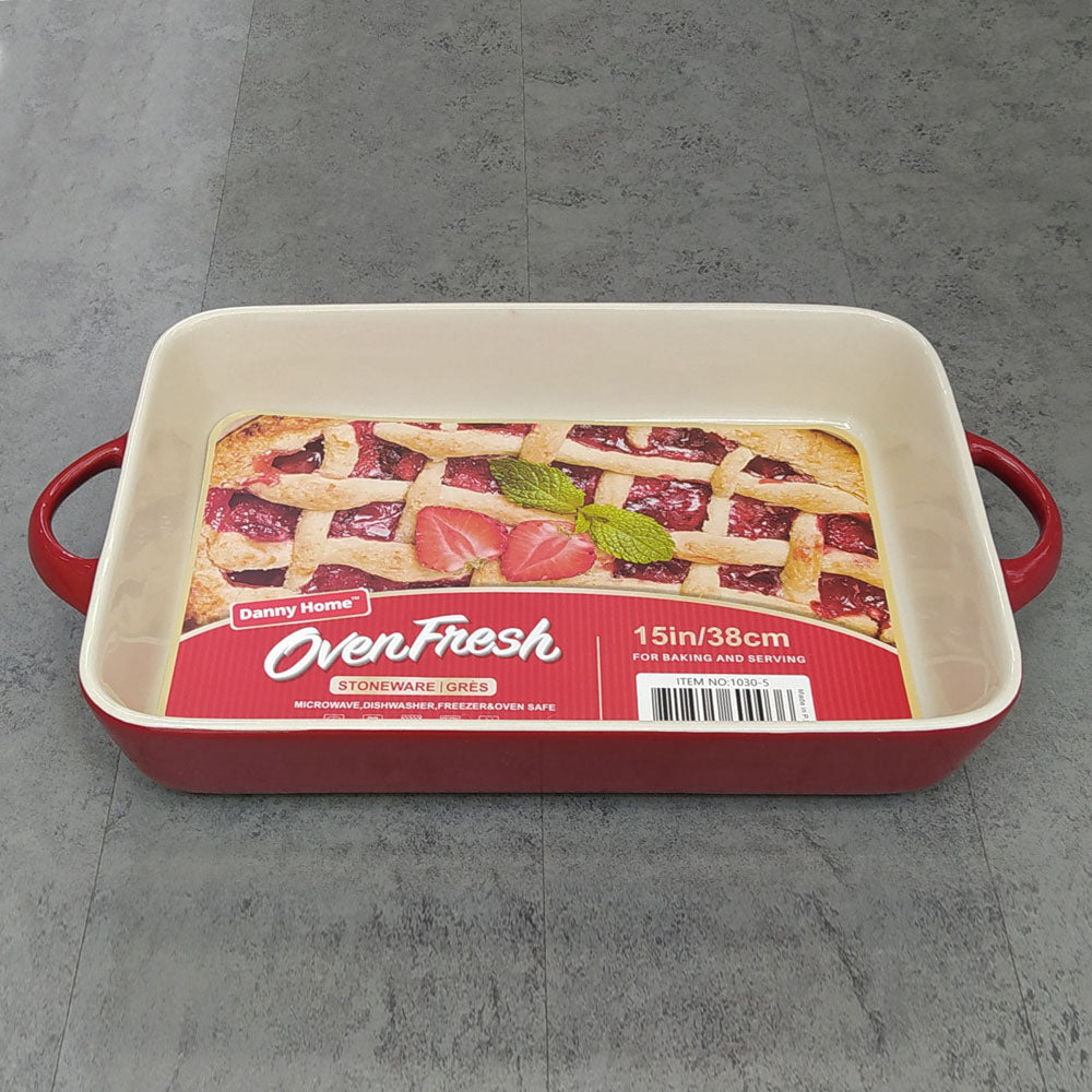 Danny Home Oven Fresh Porcelain Bakeware Dish - My Store
