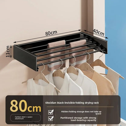 Wall Mounted Foldable Towel Rack