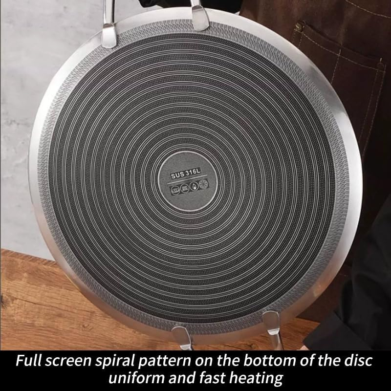 HoneyComb Non-Stick Korean Tawa for Gas Stove & Induction(32cm / 34cm) - My Store
