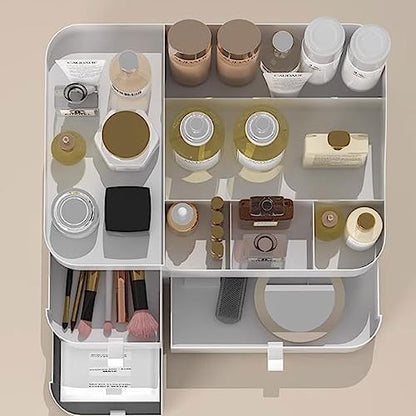 Premium Multi-Compartment Makeup & Cosmetic Organizer